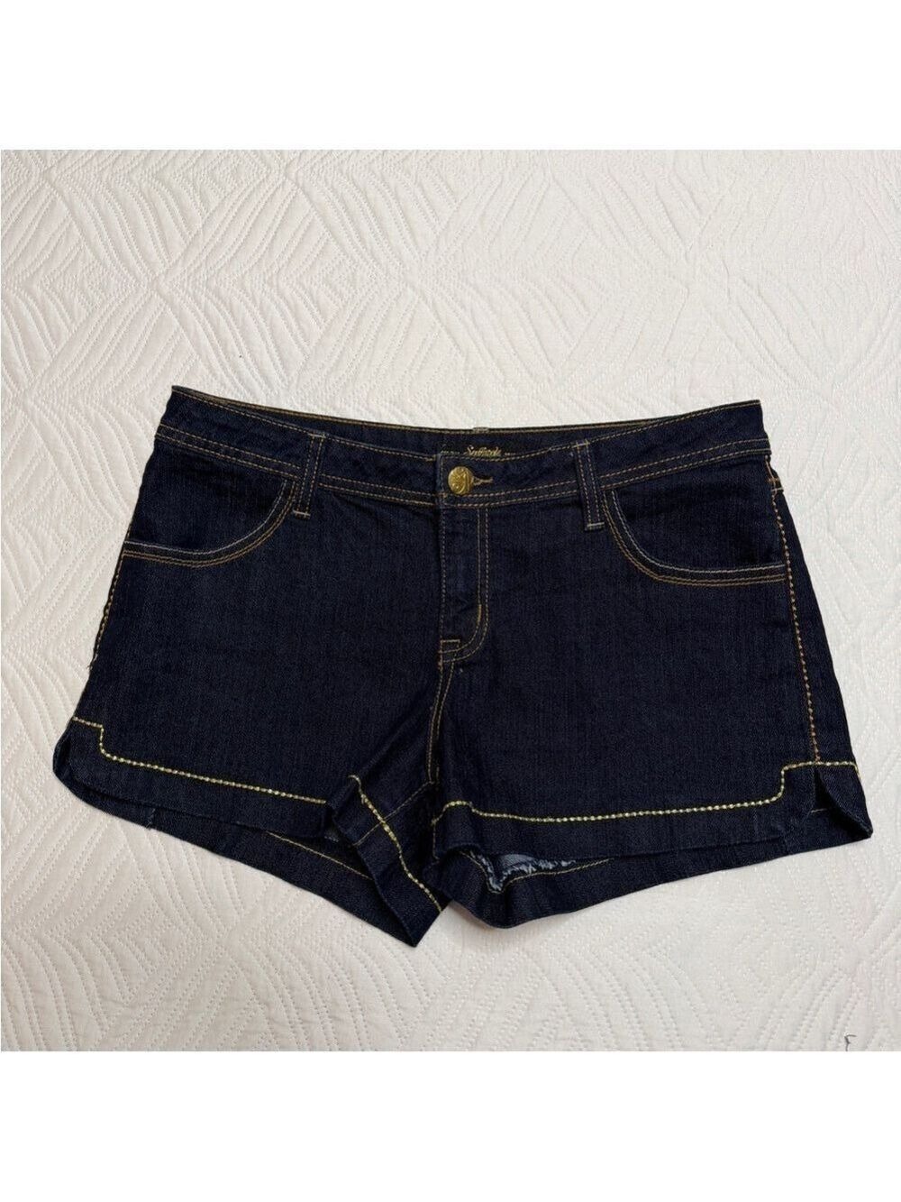 South Pole Women’s Dark Blue Denim Shorts. Size 13